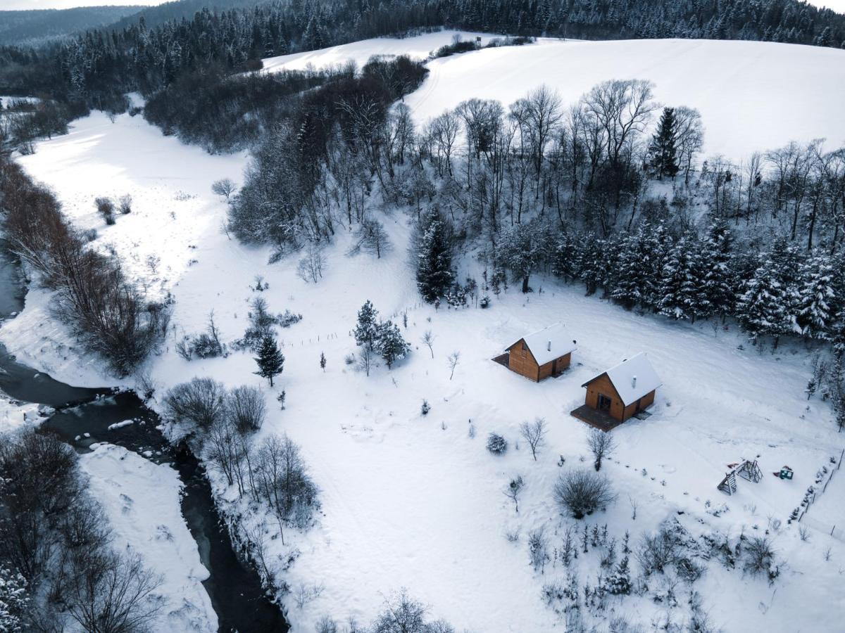 Villa Dobre Miejsce à Ustrzyki Dolne Extérieur photo